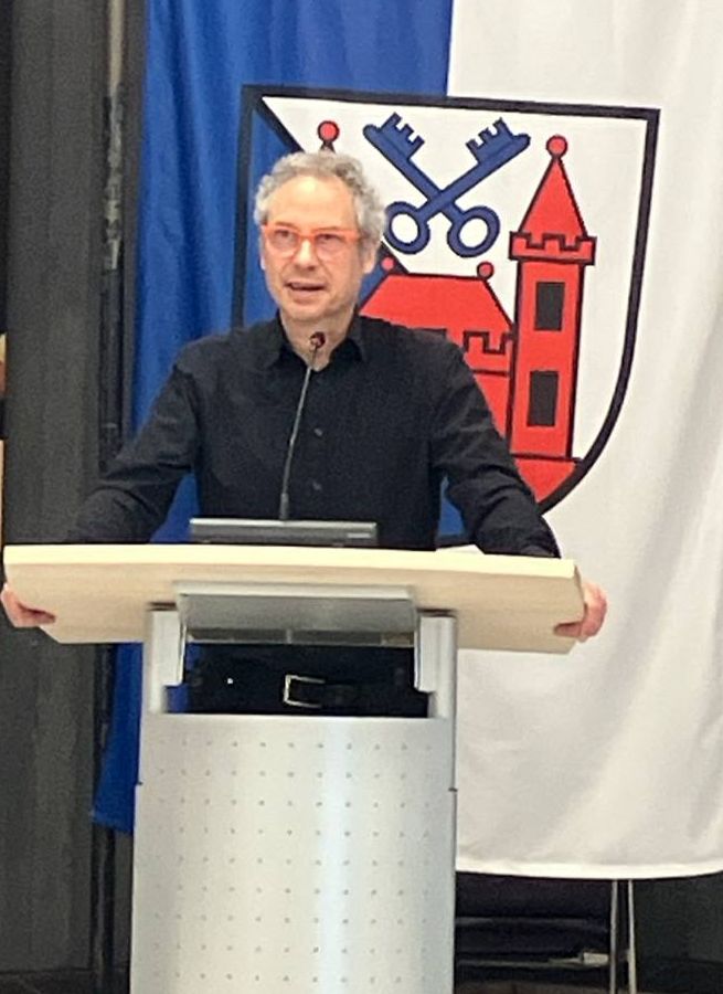 Thomas Lohmann bei der Rede zum Haushalt 2026